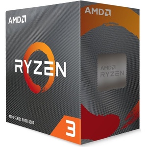 100-100000510BOX - AMD Ryzen 3 4100 - Processeur AM4 4C 8T 3.8-4.0GHz 4MB 65W sans GPU - Zen 2 Renoir - BOX