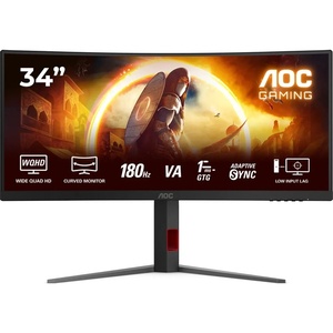 CU34G4 - AOC CU34G4 - 34" WQHD incurvé 1500R 21:9 0.5ms 180Hz VA -2x HDMI et DP
