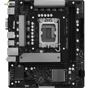 90-MXBS6-A0UAYZ - ASRock H810M-X WiFi - Carte mère Intel LGA1851 µATX H810 DDR5 Wi-Fi