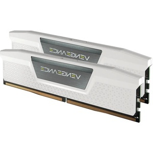 CMK32GX5M2D6000Z38W - Corsair Vengeance - Kit mémoire 32GB (2x16) DDR5-6000 CL38-48-48-96 blanc