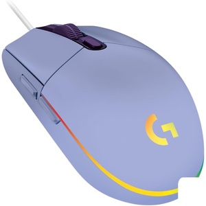 910-005854 - Logitech G G102 Lightsync lilas - Souris filaire gaming