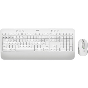 920-011029 - Logitech MK650 Signature Combo for Business blanc cassé - Clavier et souris sans-fil et Bluetooth AZBE