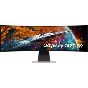 LS49CG950SUXEN | LS49CG954SUXEN - Samsung Odyssey G9 G95SC - 49" 5120x1440 (DQHD) incurvé 1800R 32:9 0.03ms 240Hz OLED - HDMI, µHDMI et DP