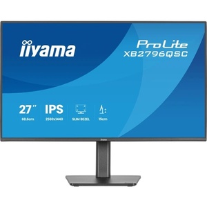 XB2796QSC-B1 - iiyama ProLite XB2796QSC-B1 - 27" QHD 16:9 4ms IPS - HDMI et USB-C (DP Alt Mode et PD 65W)