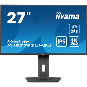 XUB2792UHSU-B6 - iiyama ProLite XUB2792UHSU-B6 - 27" UHD 4K 16:9 4ms IPS - HDMI et DP